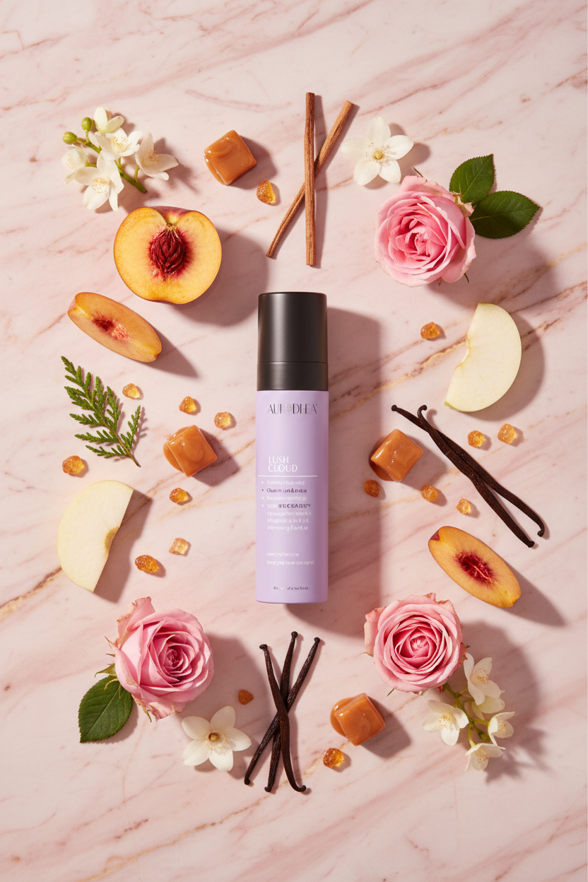 SHM002 Blooming Musk – Flat Lay