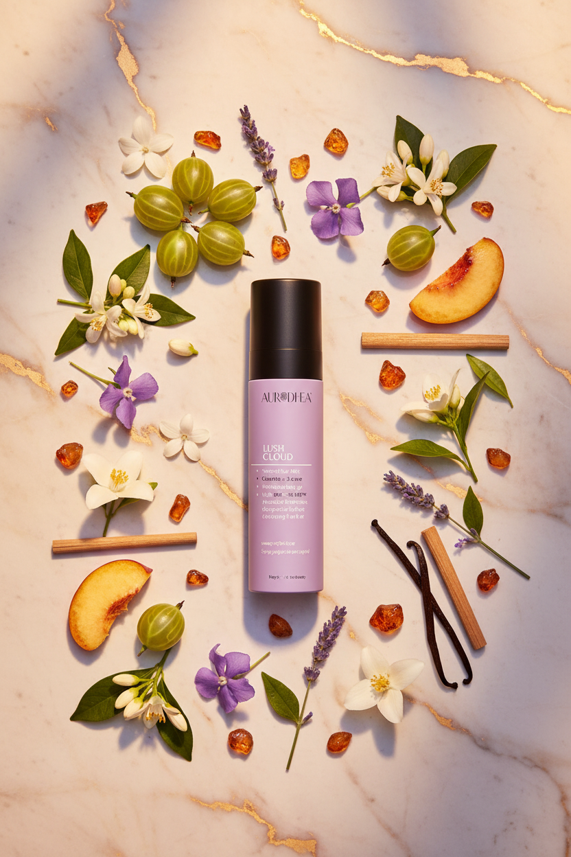 SHM004 Golden Essence – Flat Lay